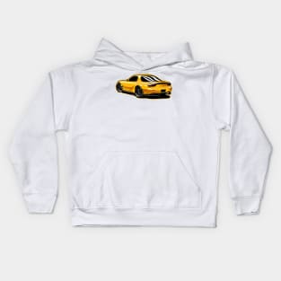 MAZ DA RX7 illustration Kids Hoodie